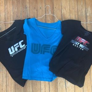 3 UFC Tee-Shirt Bundle, UFC Fight Night McGreggor